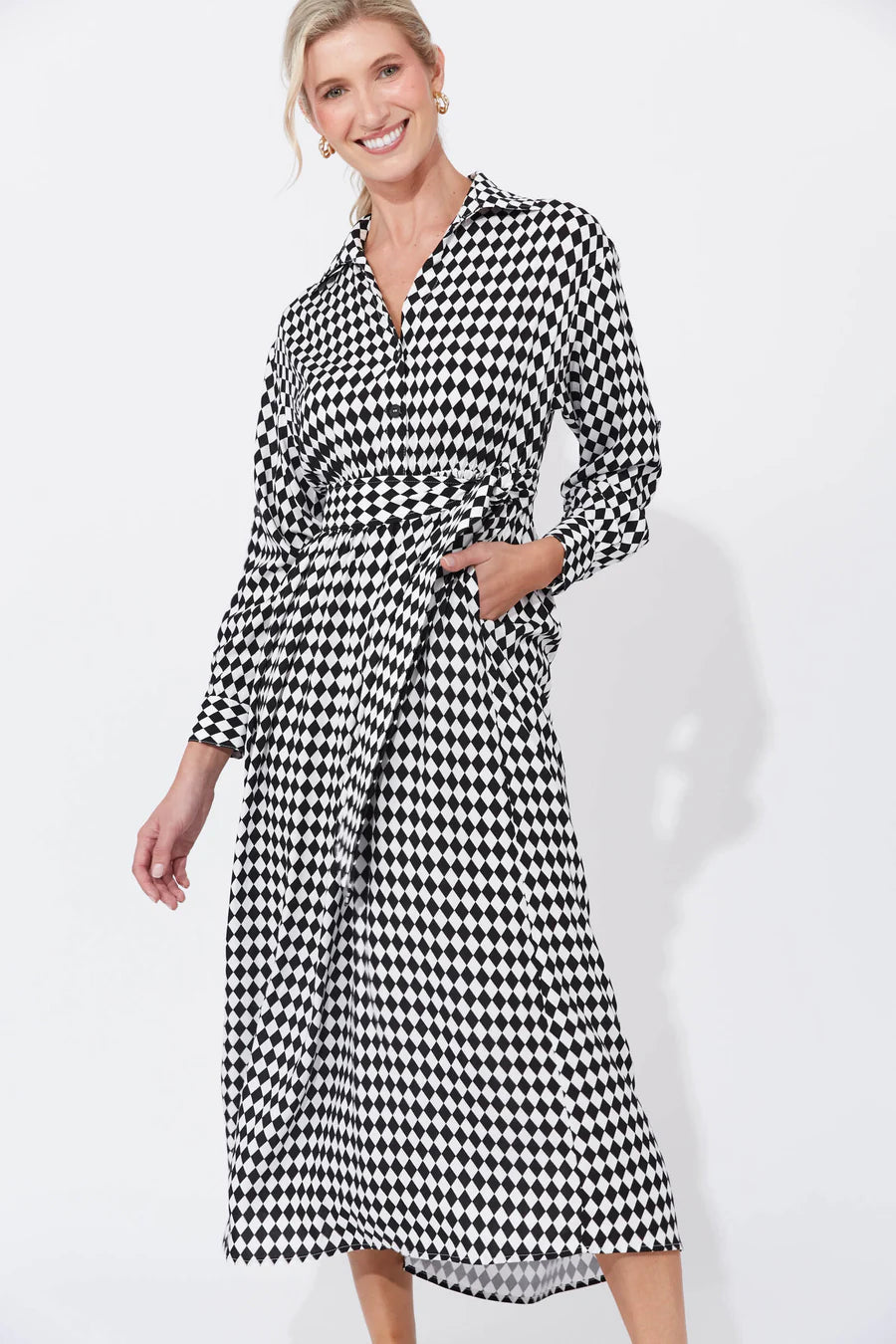 Haven Casablanca Dress White/Kohl