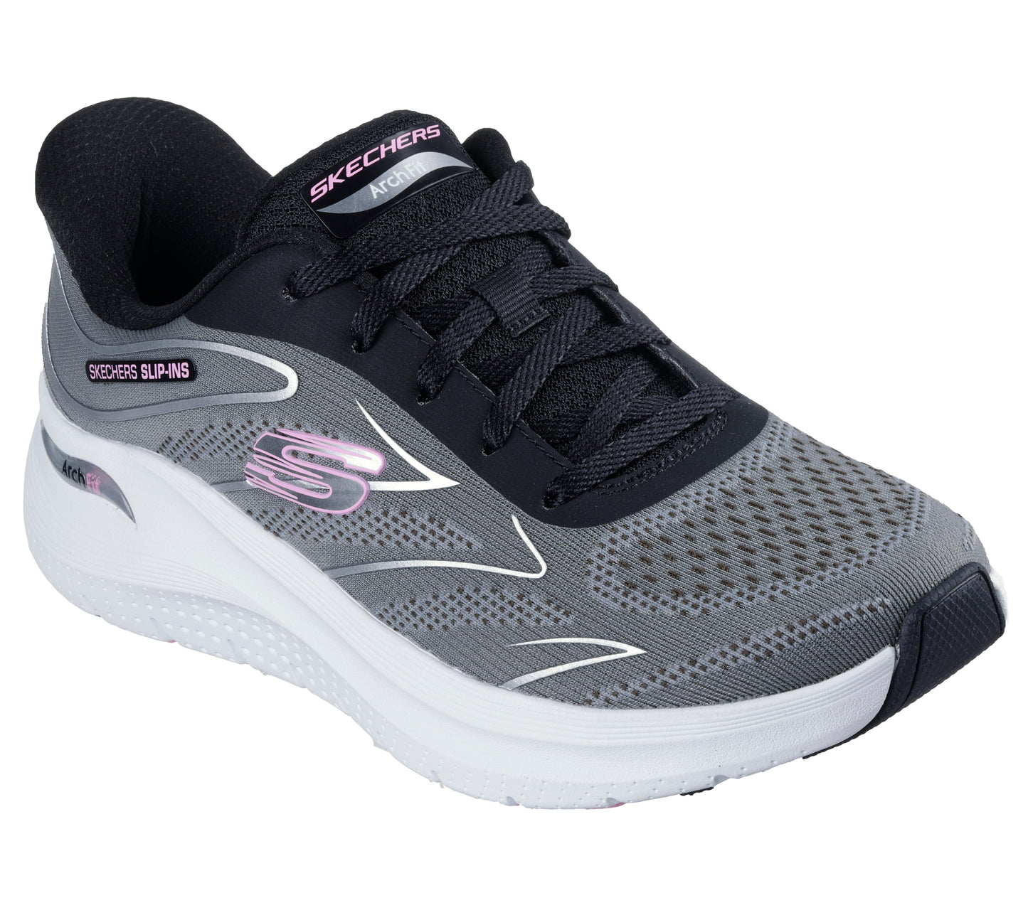 Skechers Arch Fit Sleek Stride Black/Pink