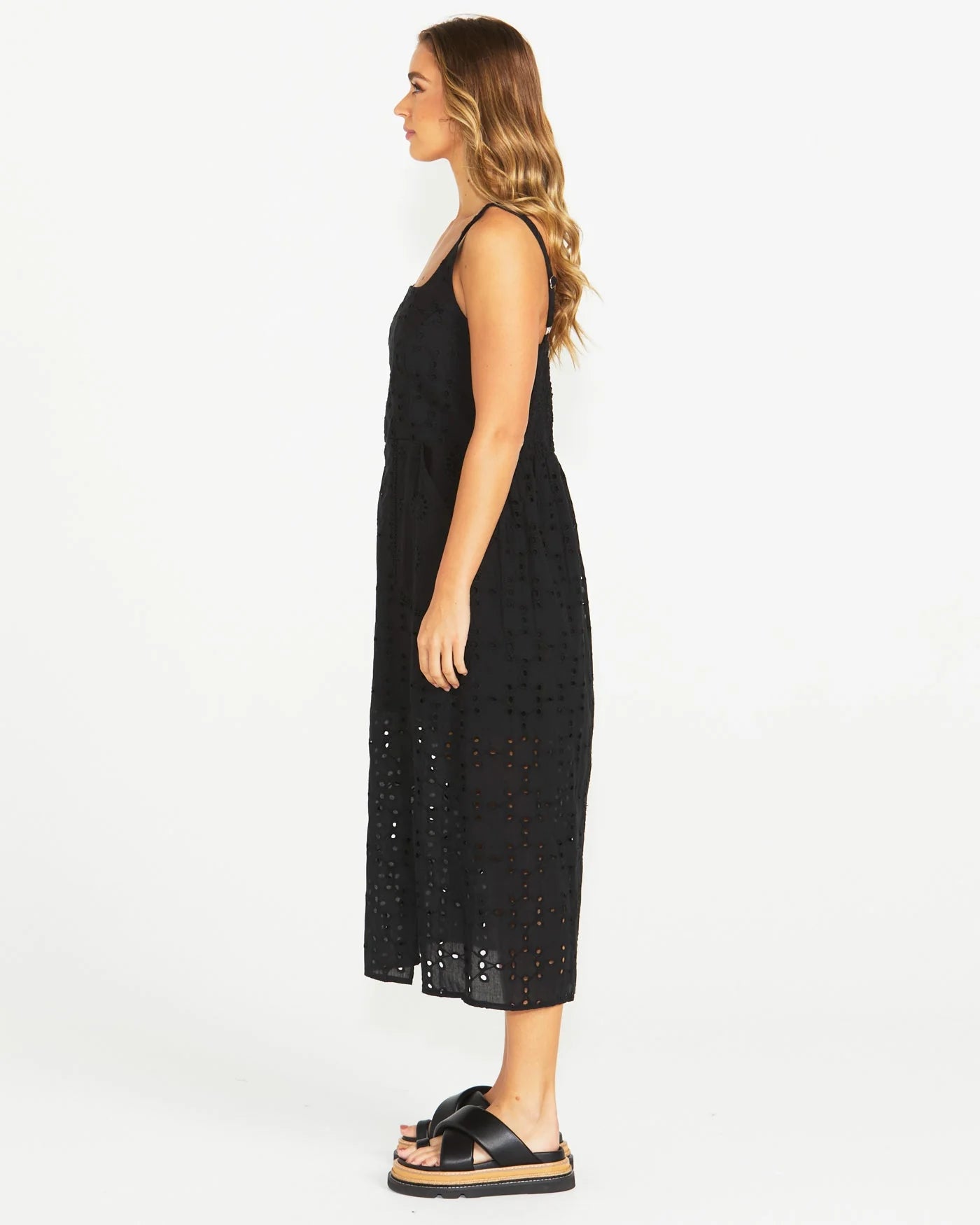 Sass Kirby Midi Dress Black