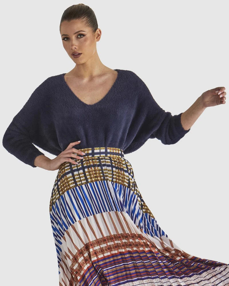 Fate+Becker Electra Knit Navy