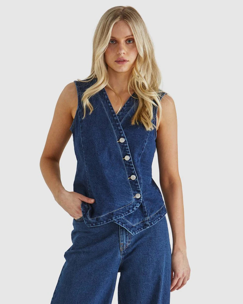 Sass Marza Vest 78 Wash