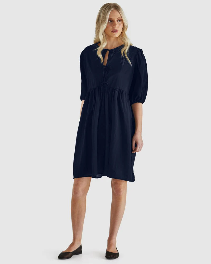 Sass Eden Dress Black