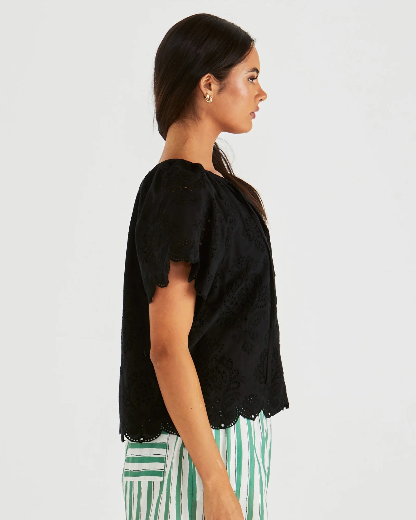 Sass Ani Blouse-Black