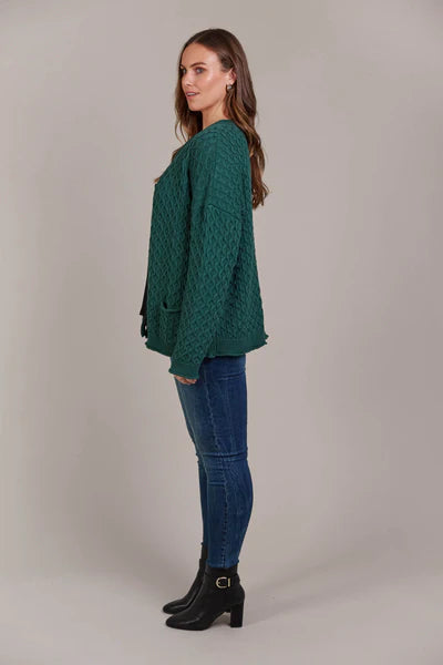Eb & Ive Naviva Cardigan Peacock