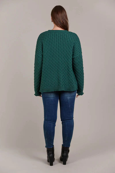 Eb & Ive Naviva Cardigan Peacock
