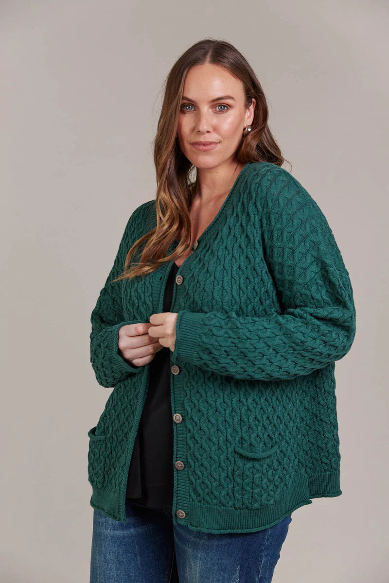 Eb & Ive Naviva Cardigan Peacock