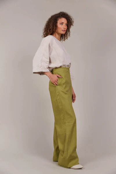Eb & Ive Laax Pant Chartreuse