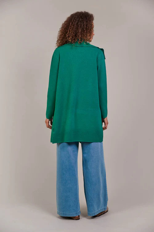 Eb & Ive Palmer Cardigan Teal