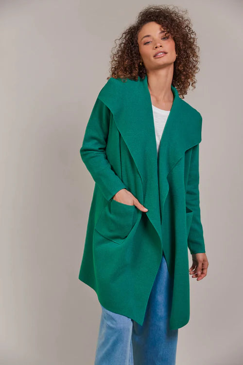 Eb & Ive Palmer Cardigan Teal
