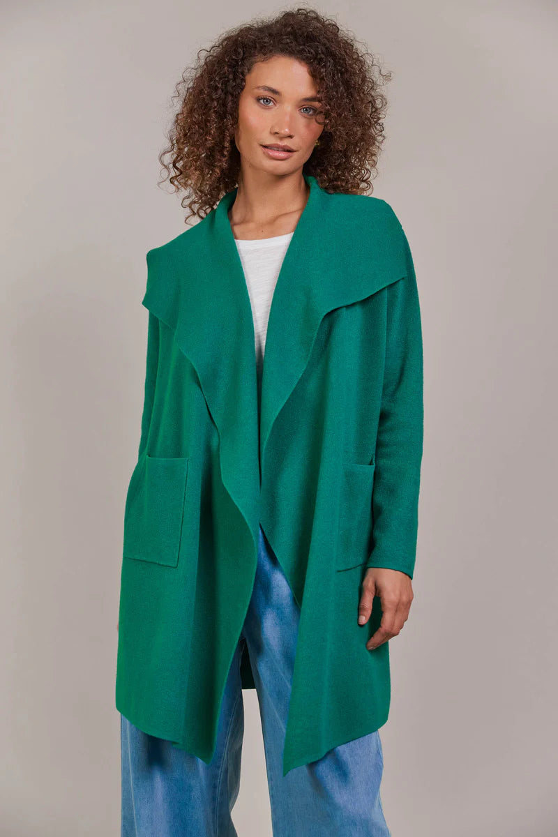 Eb & Ive Palmer Cardigan Teal