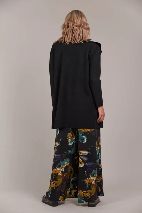 Eb & Ive Palmer Relaxed Cardigan Black