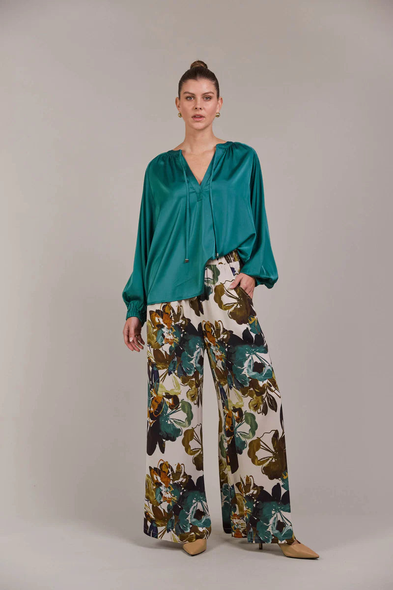 Eb & Ive Ivy Blouse Teal
