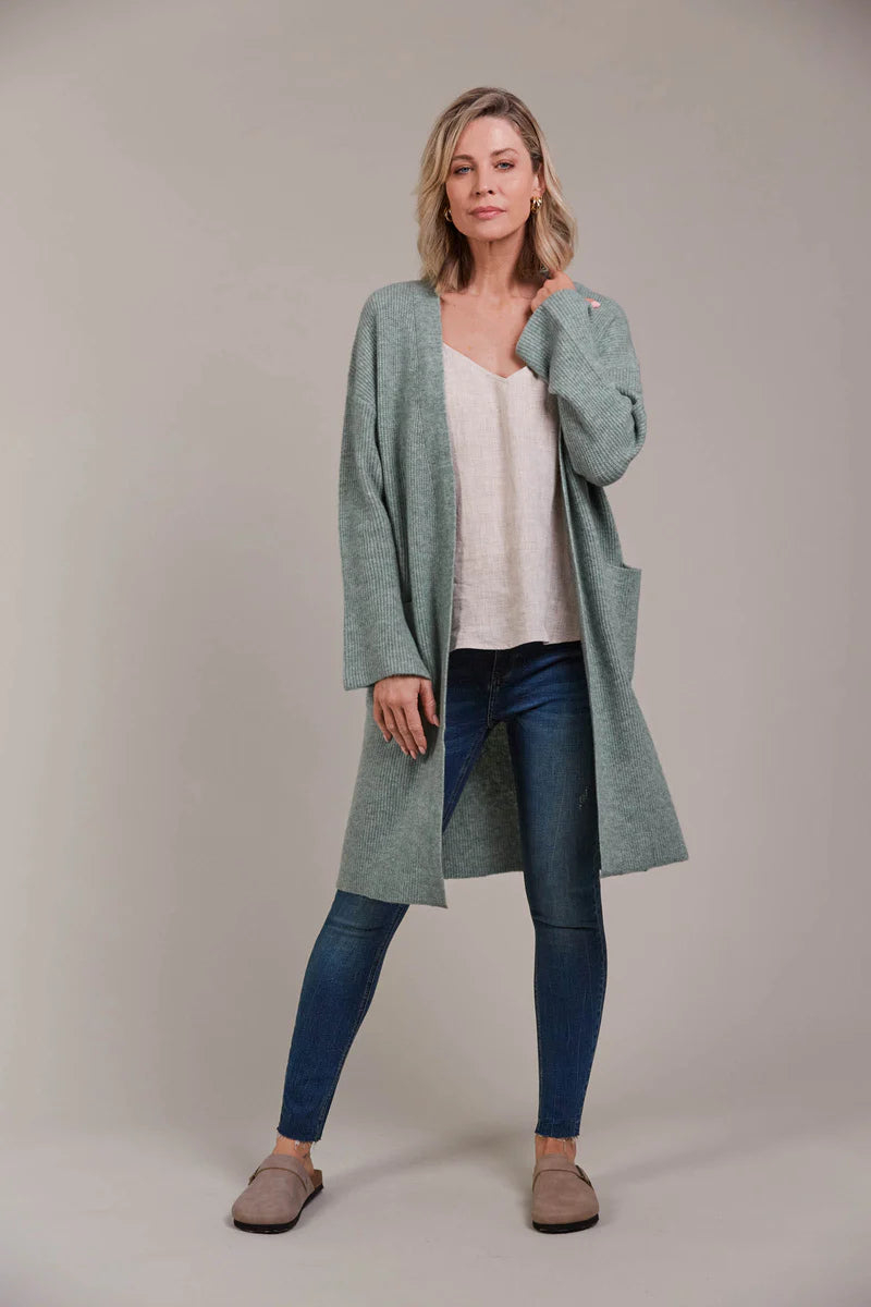 Eb & Ive Merano Oversize Cardigan Jasper