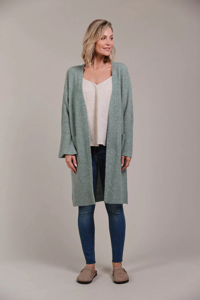 Eb & Ive Merano Oversize Cardigan Jasper