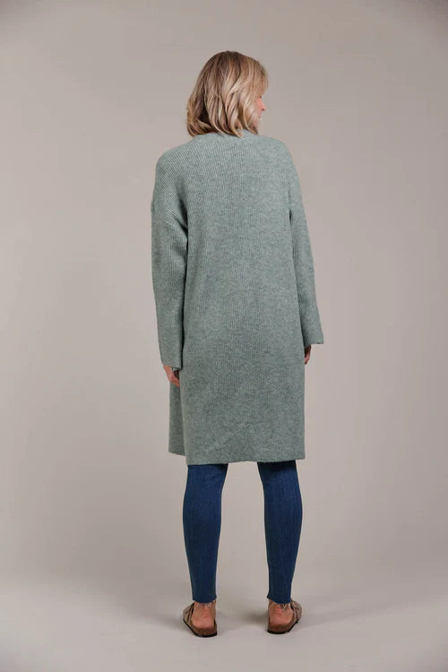 Eb & Ive Merano Oversize Cardigan Jasper