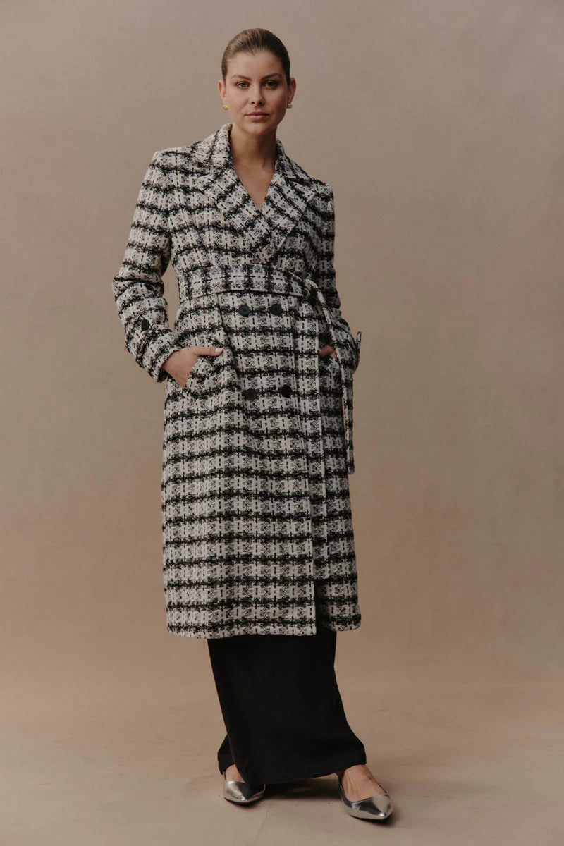 Eb & Ive Aman Coat Black