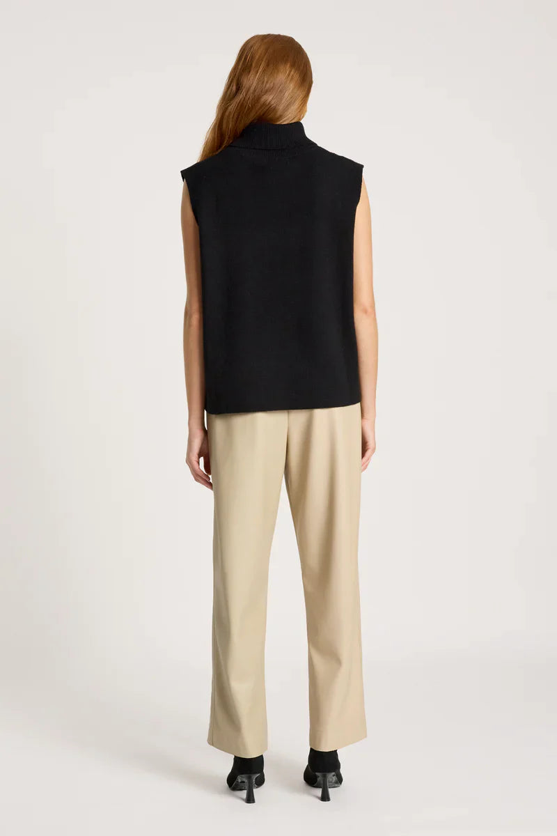 eb+ive Zala Knit Vest Black S