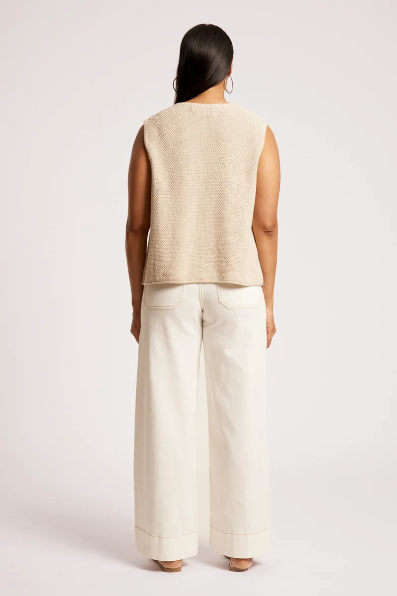 Eb+Ive Maris Knit Vest Tusk
