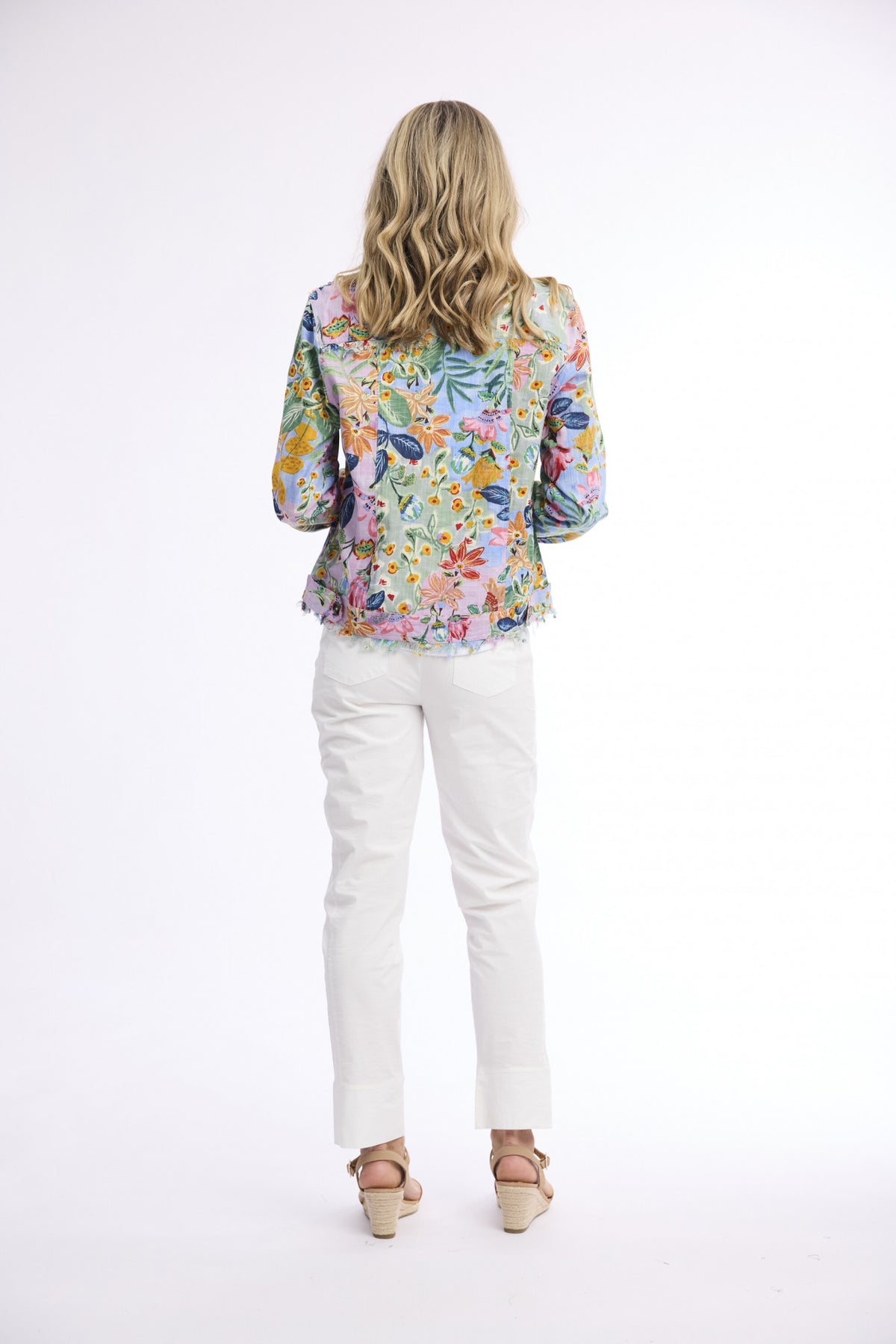 Orientique Sur Mer Jacket Fringe