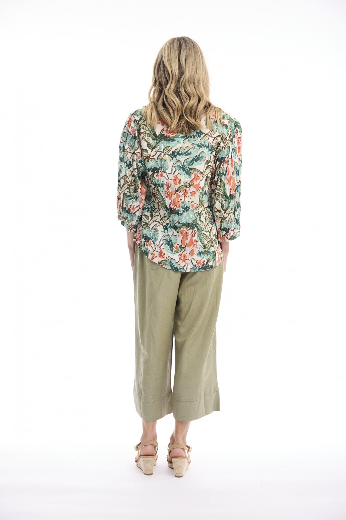 Orientique St Michiel Top 3/4 Sleeve