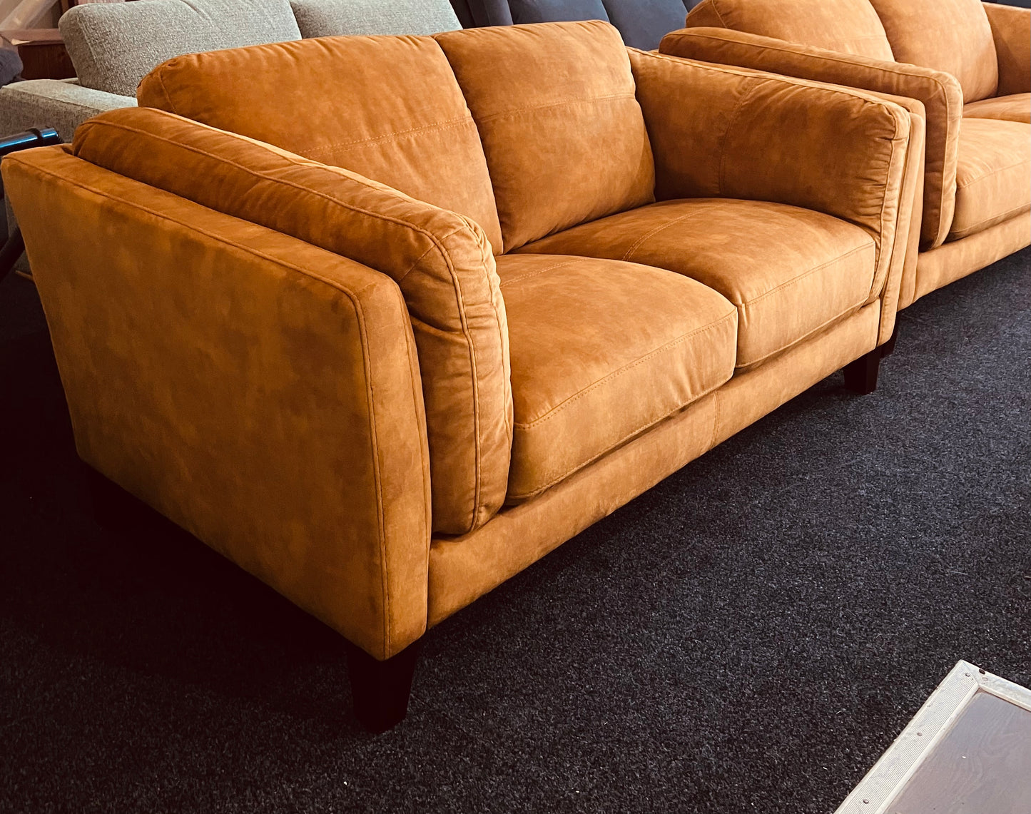 Demaro 2 Seater Sofa Old Gold