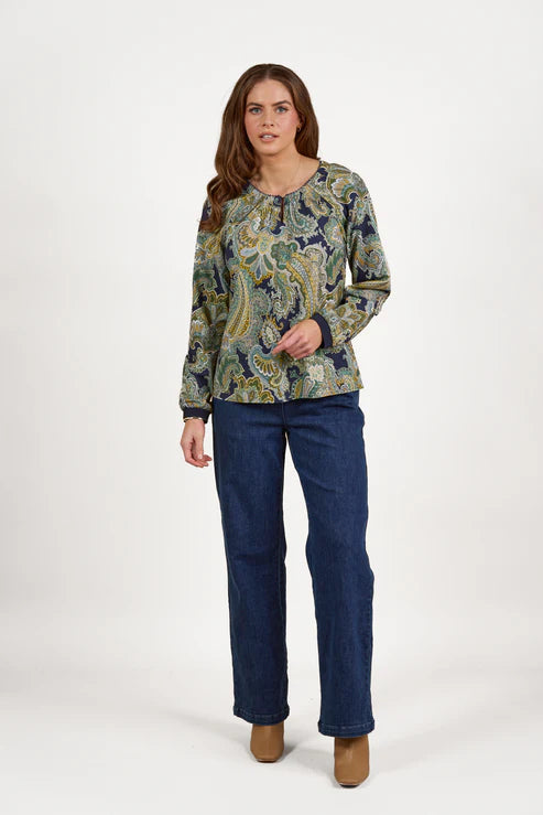 Vassalli Front Keyhole Top Liberty