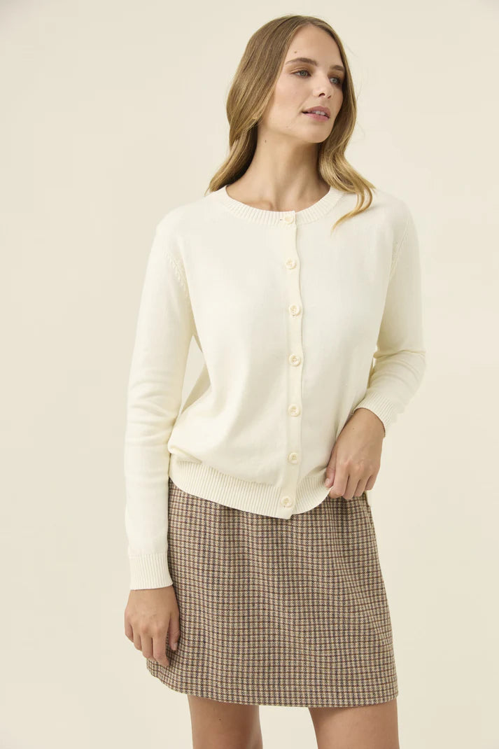 Isle of mine Darby Cardi- Ivory