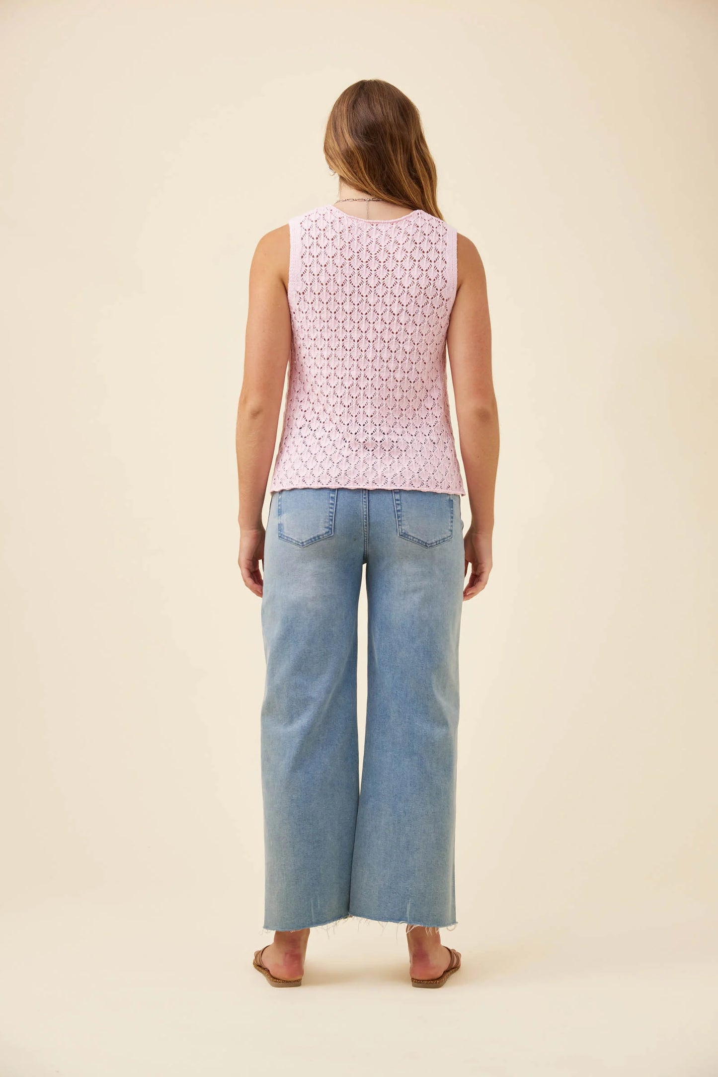 Isle of Mine Mia Knit Top Light Pink