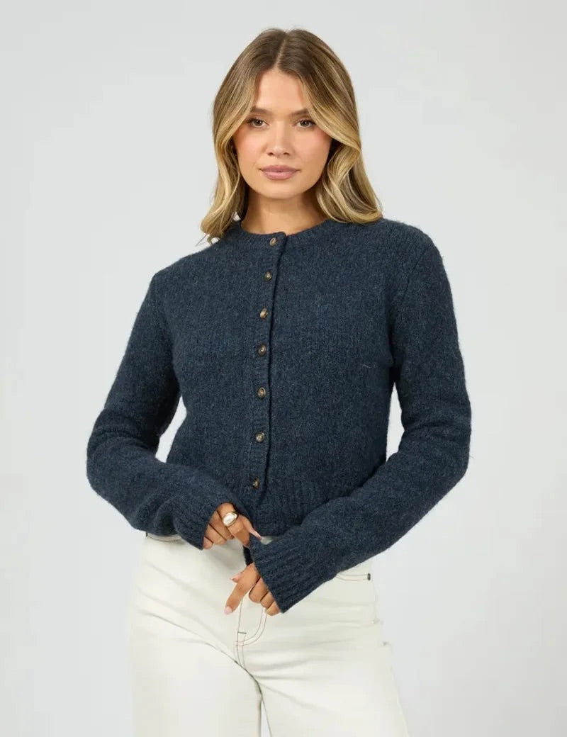All About Eve Bayside Cardigan Ink