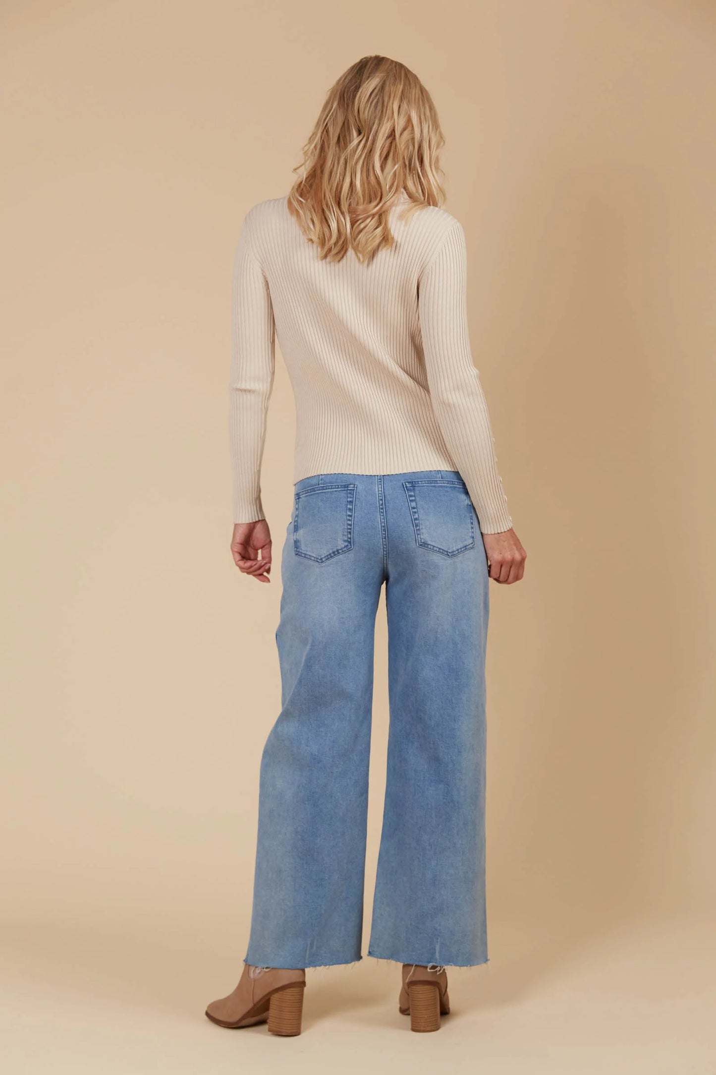Isle of Mine Juno Knit Top Canvas