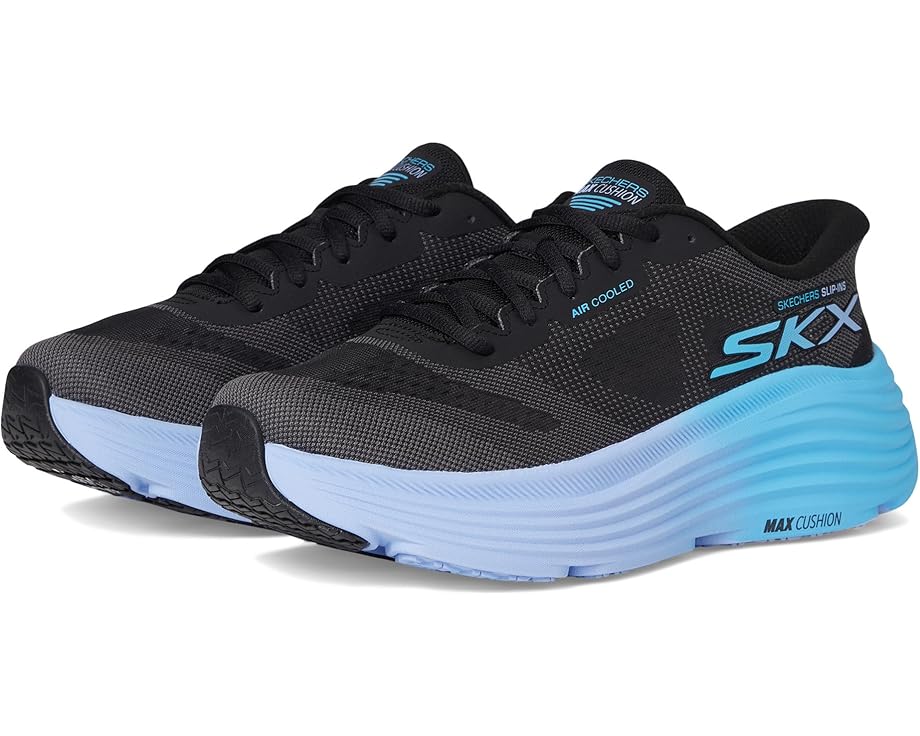 Skechers Slip-ins: Max Cushioning Endeavour - Hallandale BLK/BLUE