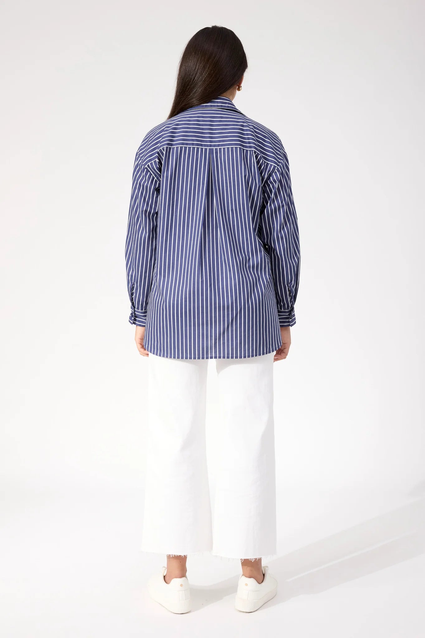 Haven Fairbanks Stripe Shirt Navy