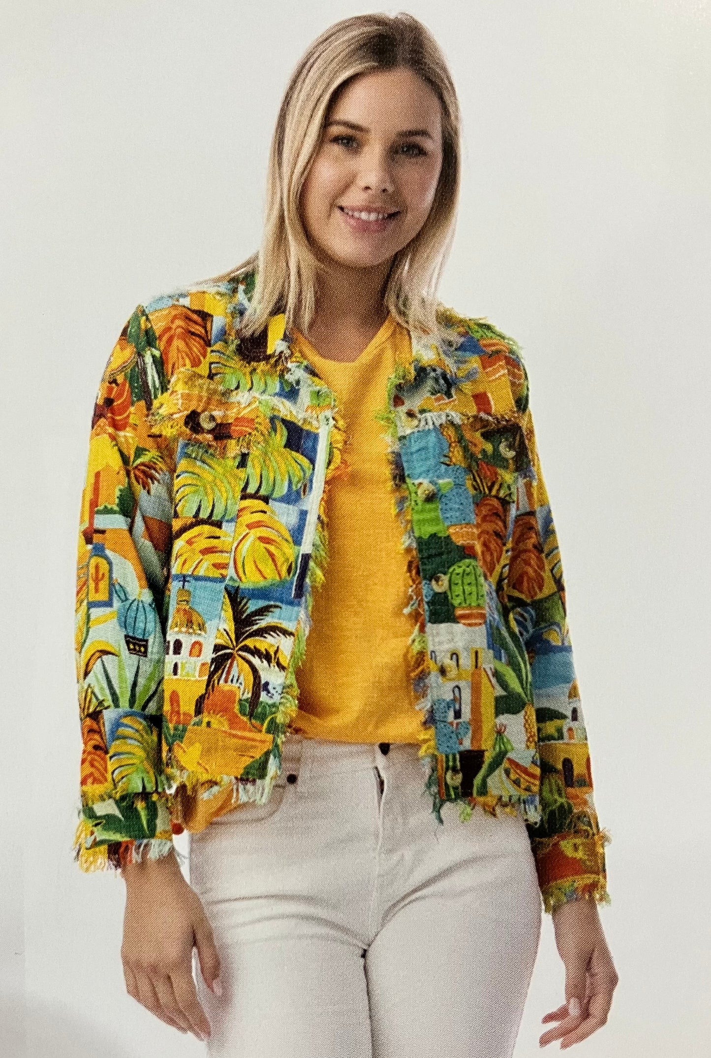 Orientique Guatemala Jacket Main Print