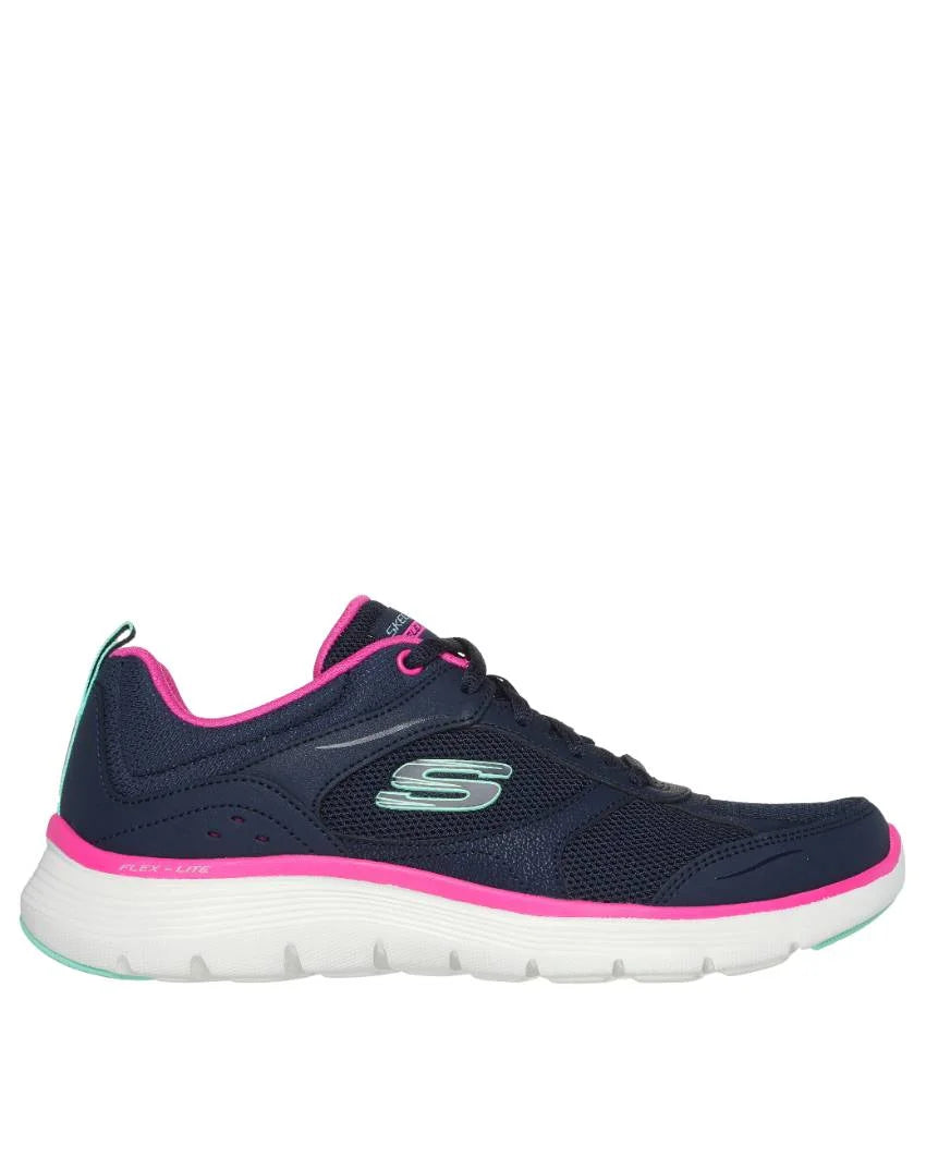 Skechers Flex Appeal 5.0 Fresh Touch Navy/ Hot Pink