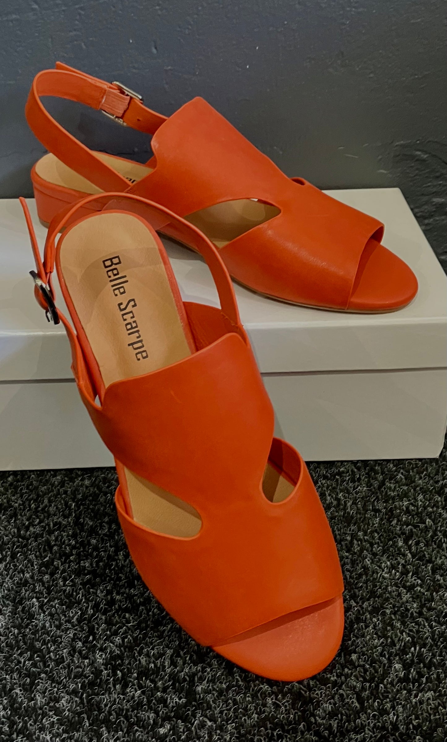 Belle Scarpe Rice Orange