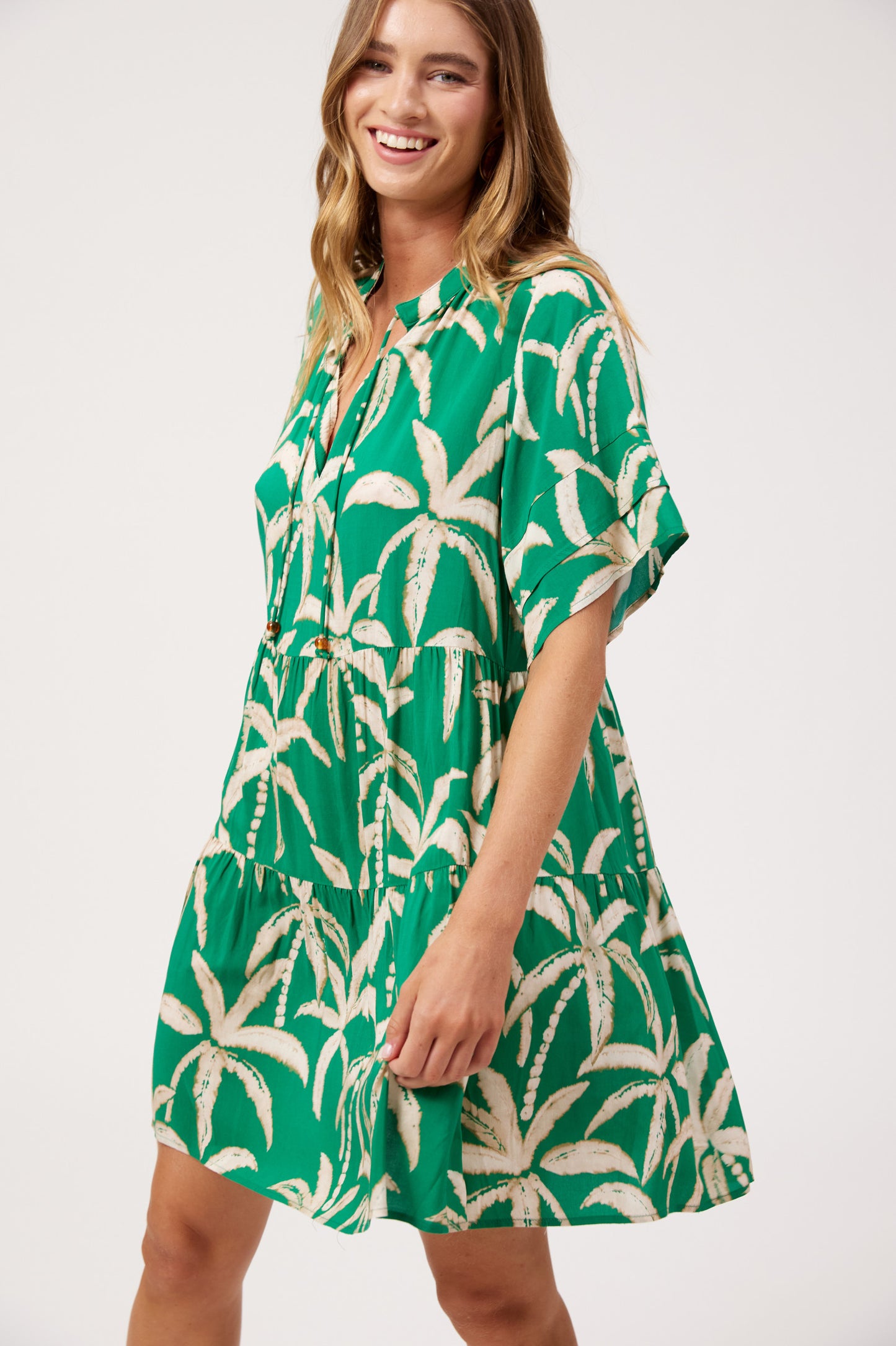 Haven Congo Dress Palm