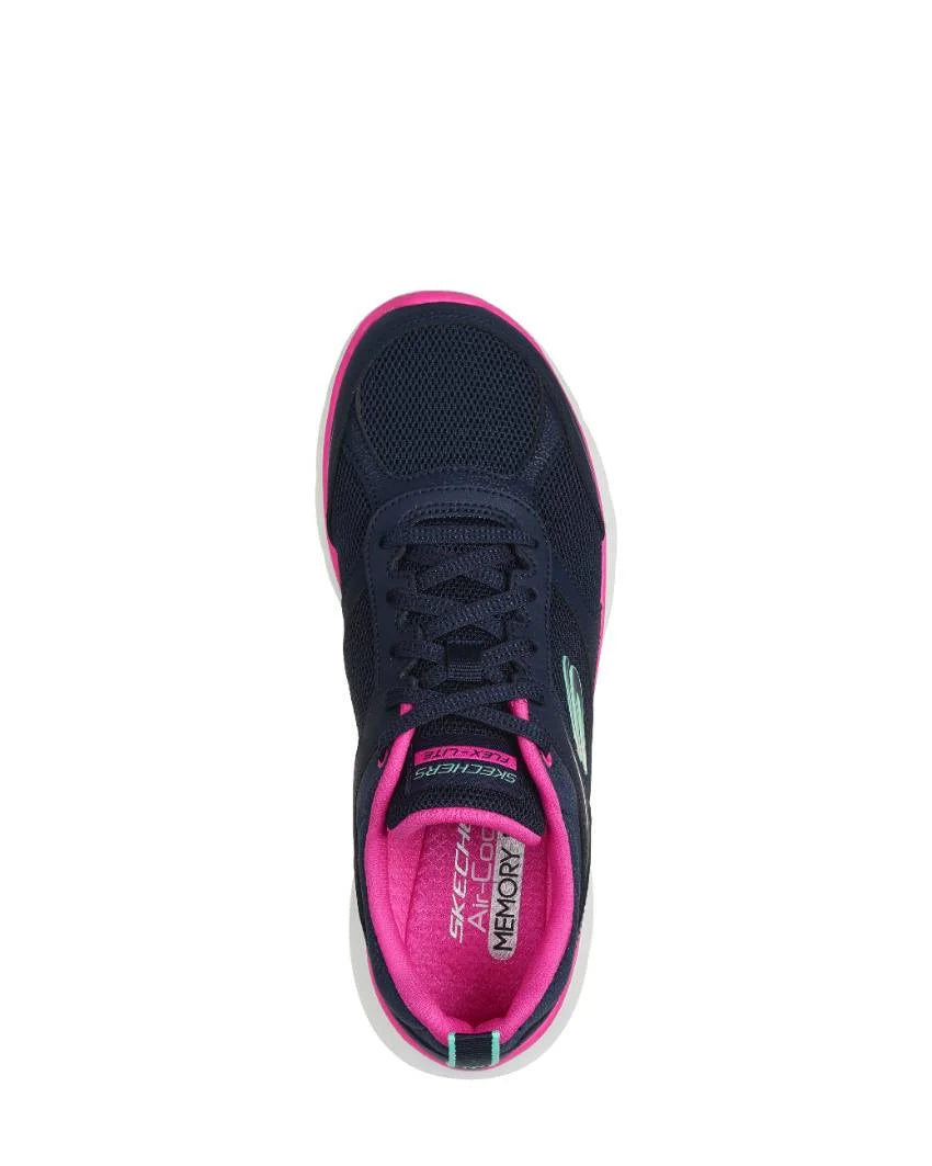 Skechers Flex Appeal 5.0 Fresh Touch Navy/ Hot Pink