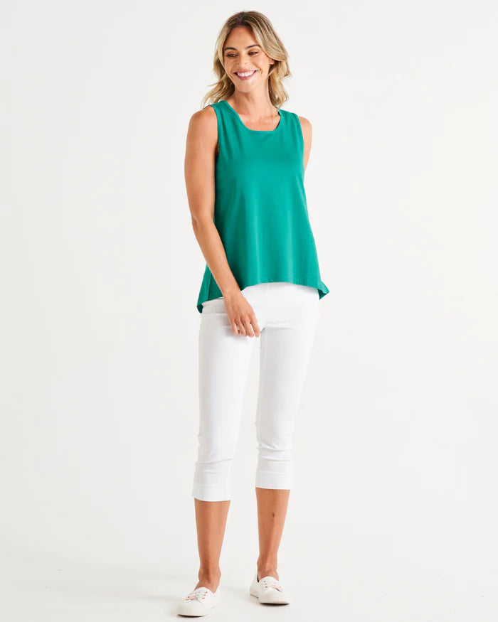 Betty Basics Josie Tank Teal