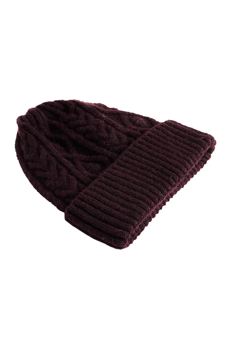 Eb+Ive Calista Beanie Mahogany