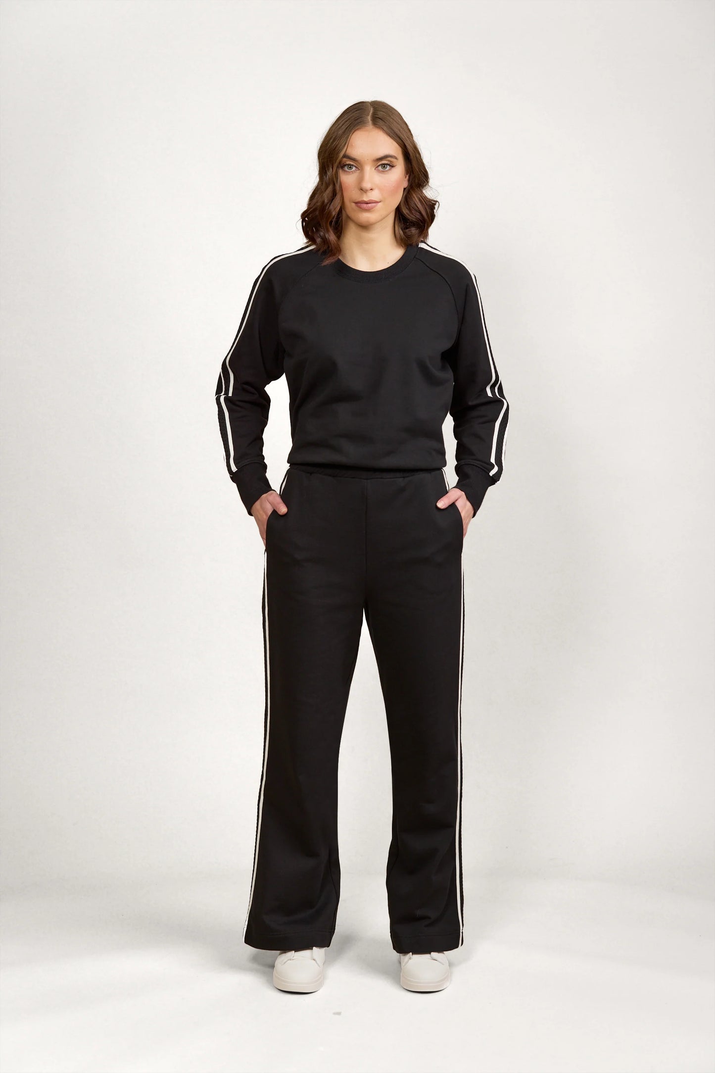 Knewe Rebel Wide Leg Black