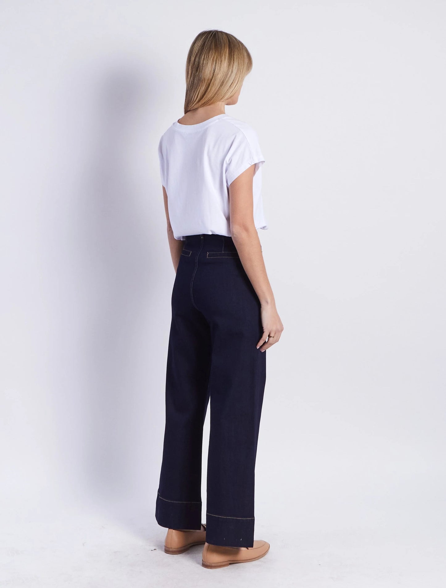 Monaco Milan Flare Jean Ink