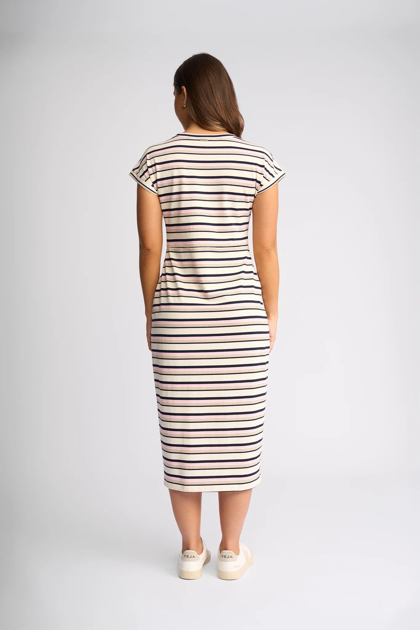 Knewe Parker Dress Ink/Pink
