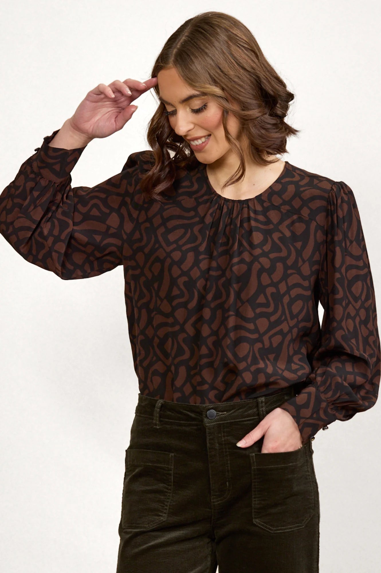 Knewe Lexie Top Mocha