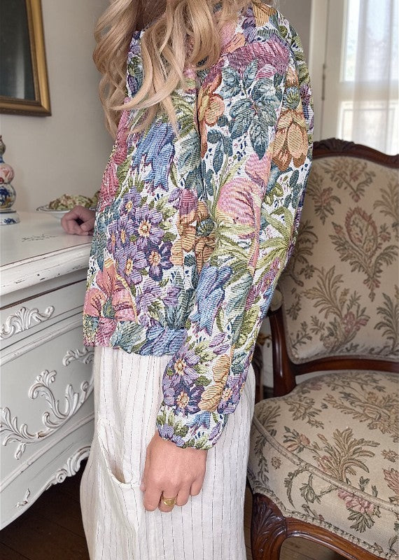 Helga May Pink Magnolia Tapestry Jacket