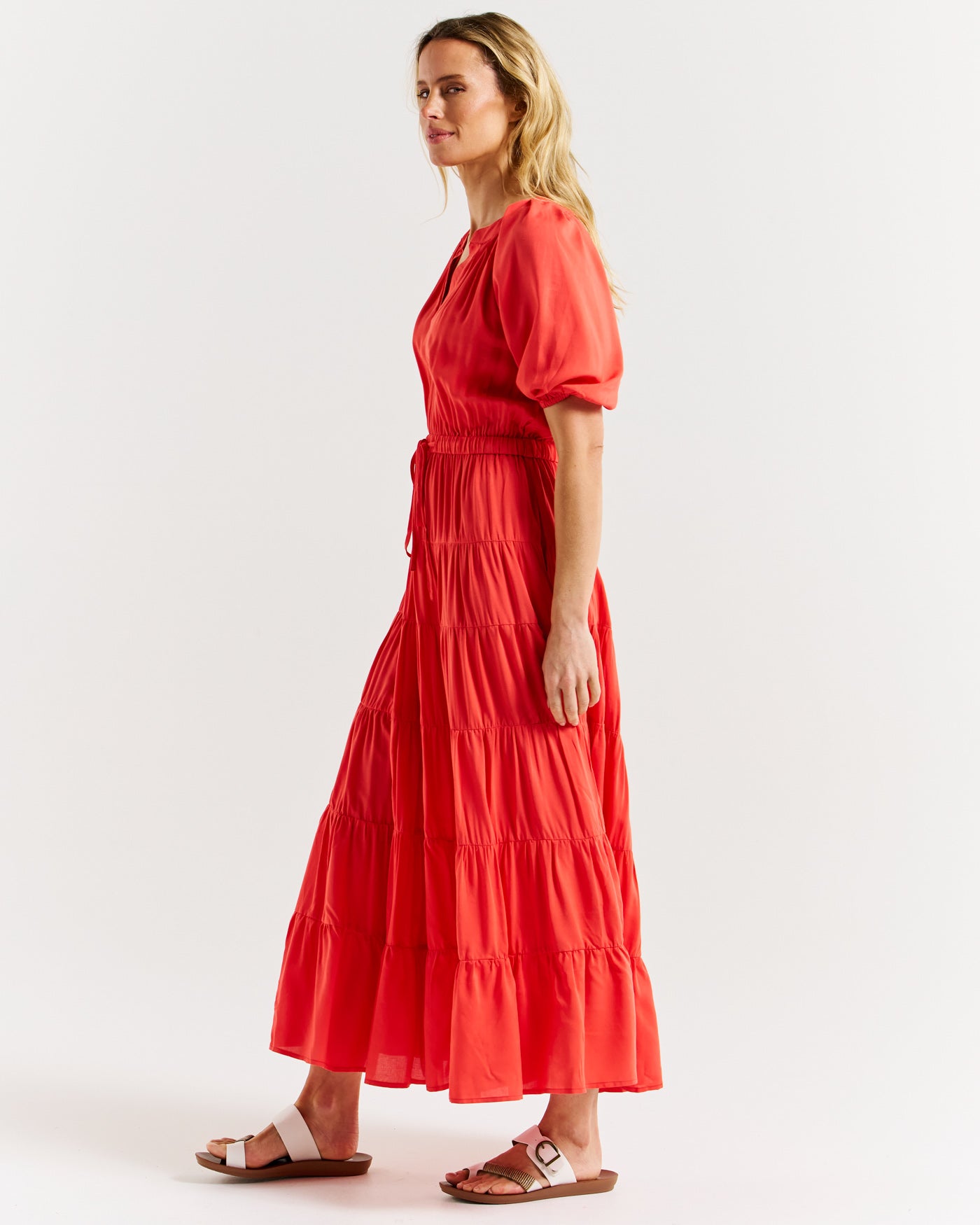 Betty Basics Aleja Dress Fiesta Red