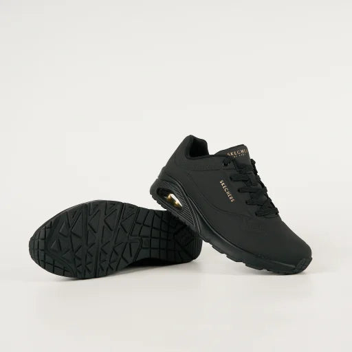 Skechers Uno - Stand on Air Wide Black/Black