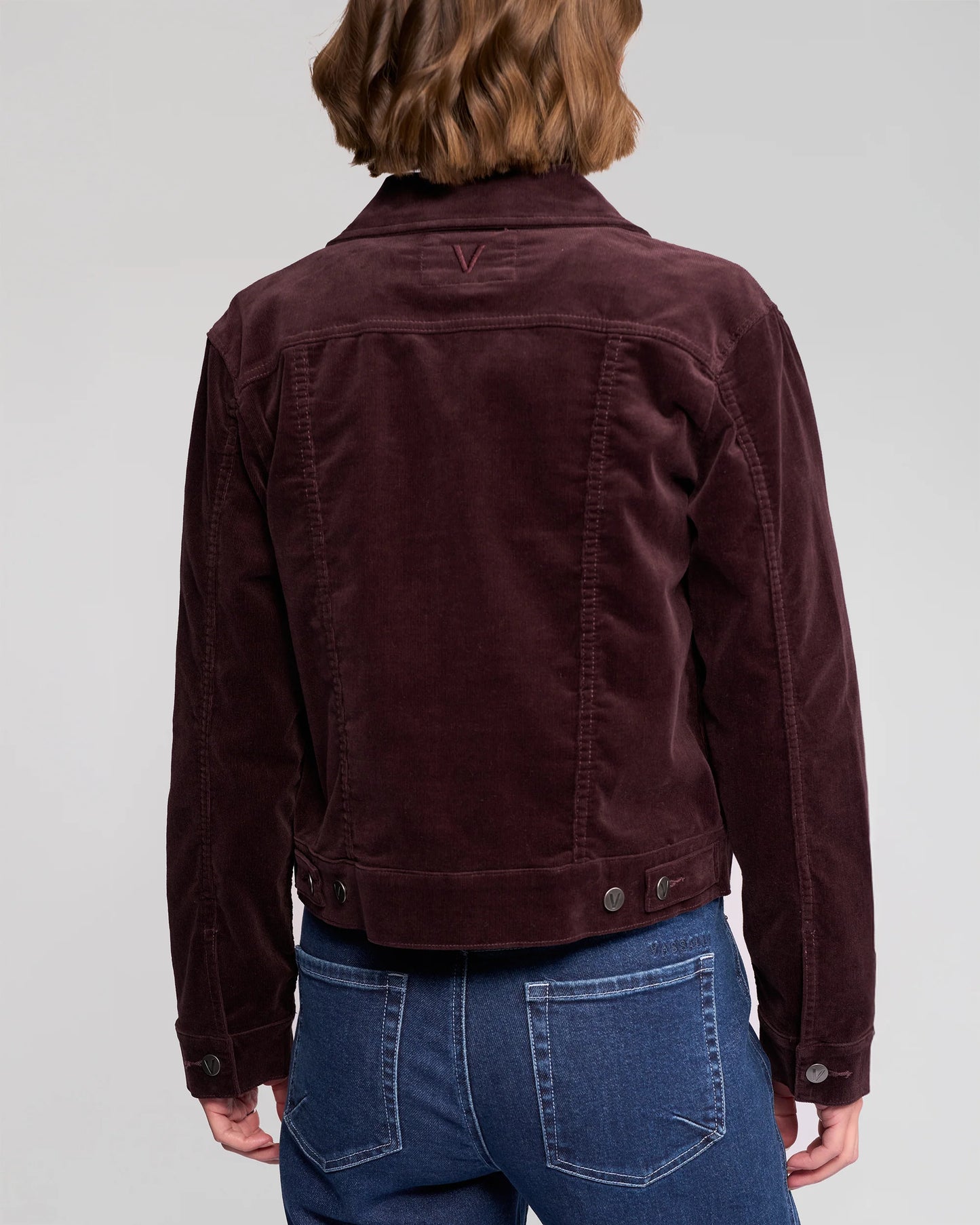 Vassalli Core Cord Jacket Merlot