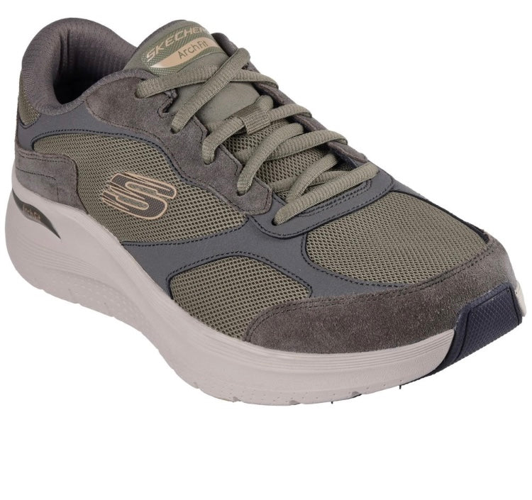 Skechers Men Archfit 2.0 The Keep-Olive