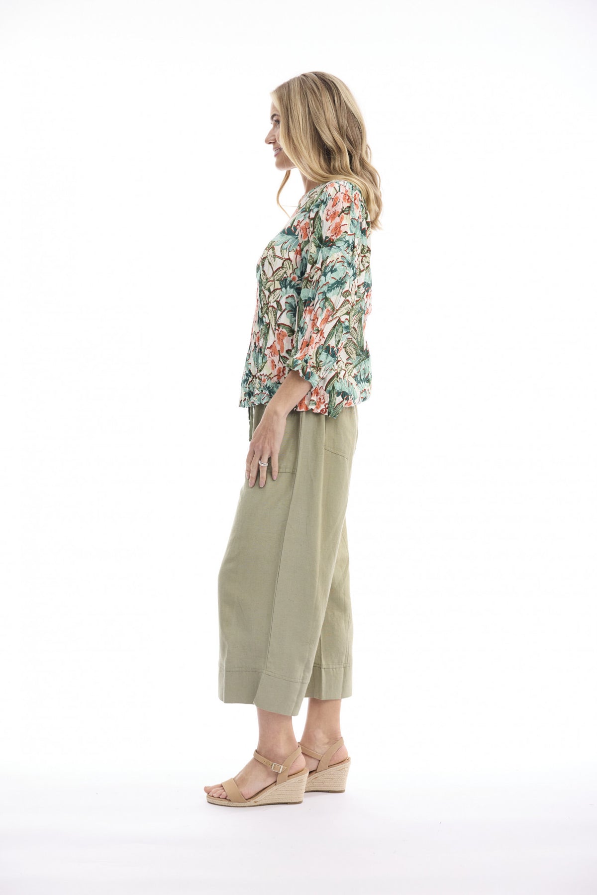 Orientique St Michiel Top 3/4 Sleeve