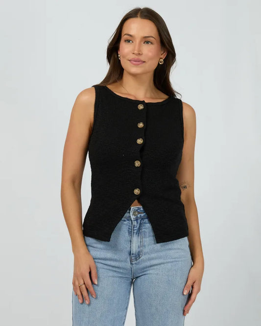 Silent Theory Leonie Vest - Black